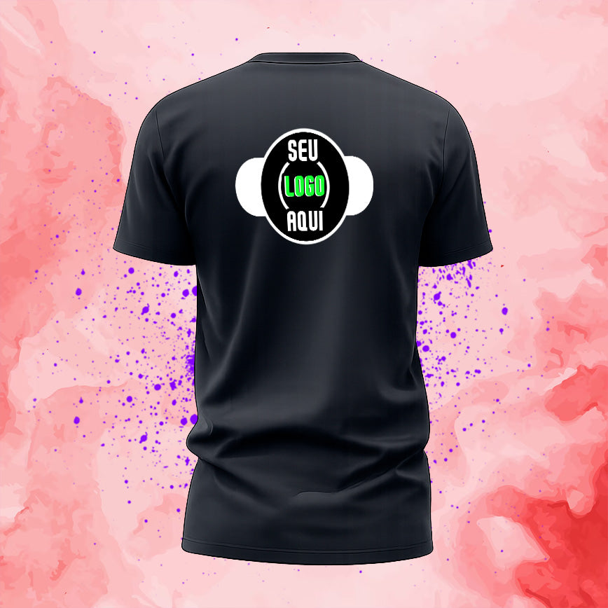 Camiseta 100% Algodão (Básica) Personalizada