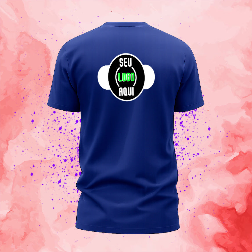 Camiseta 100% Algodão (Básica) Personalizada