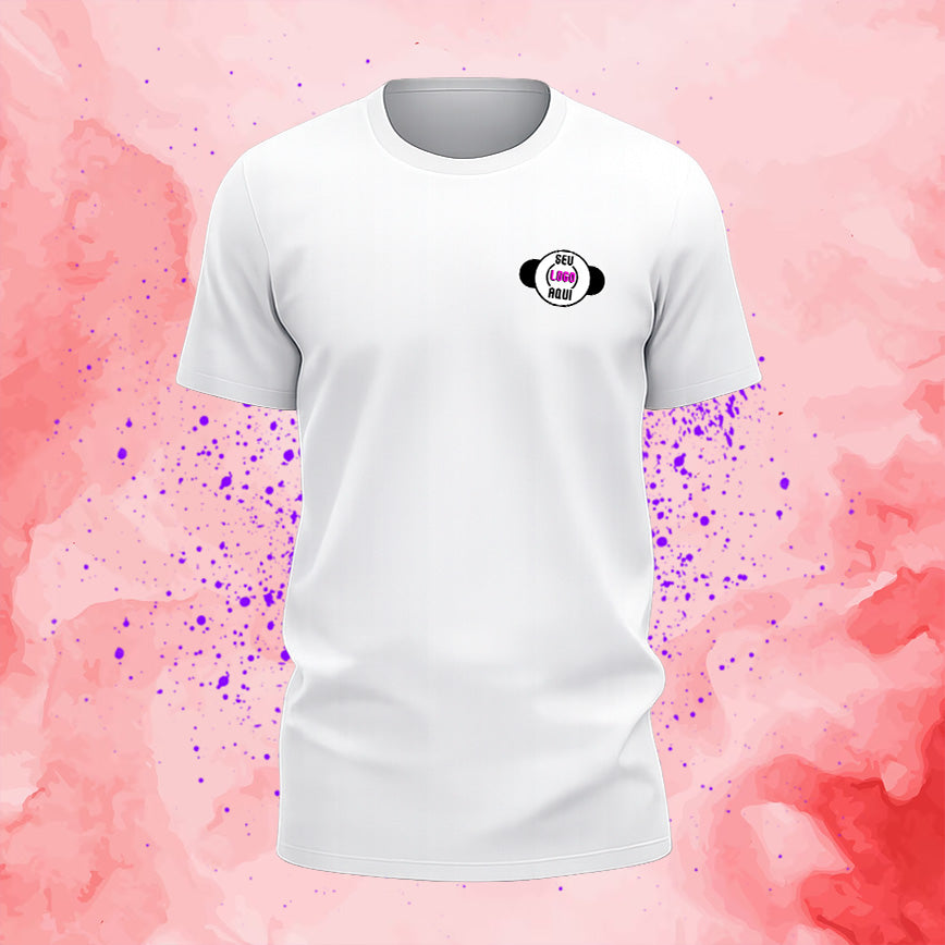 Camiseta 100% Algodão (Básica) Personalizada