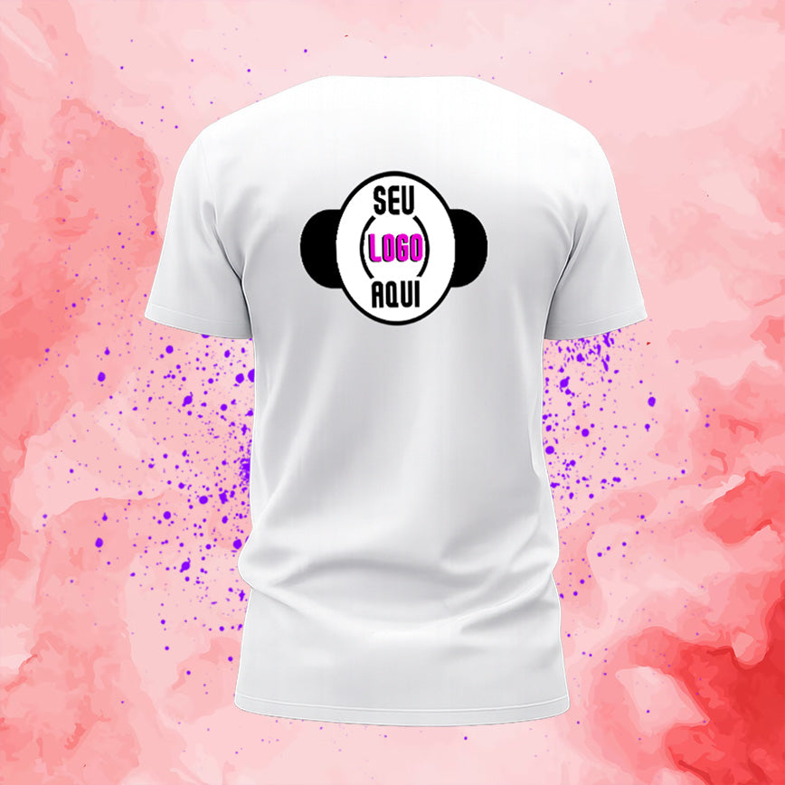 Camiseta 100% Algodão (Básica) Personalizada