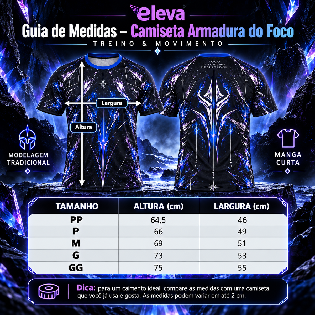 Camiseta Armadura do Foco
