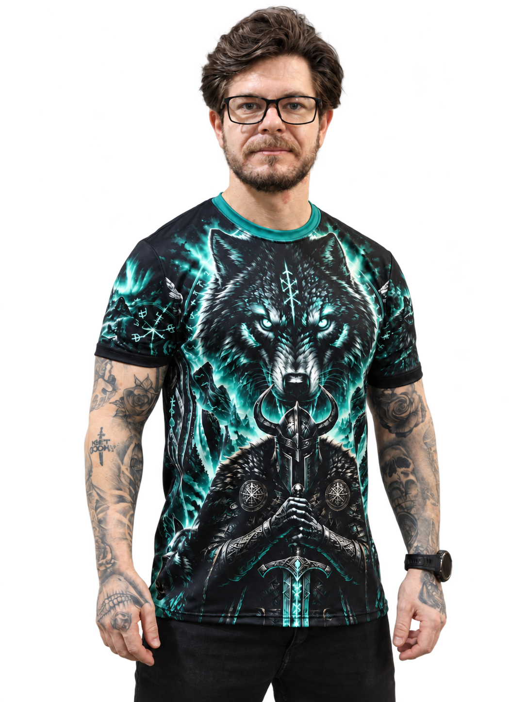 Camiseta Guerreiro Lobo