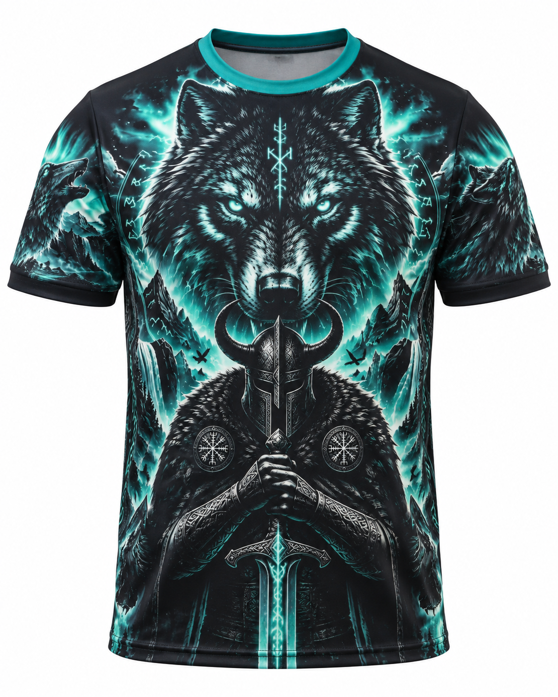 Camiseta Guerreiro Lobo