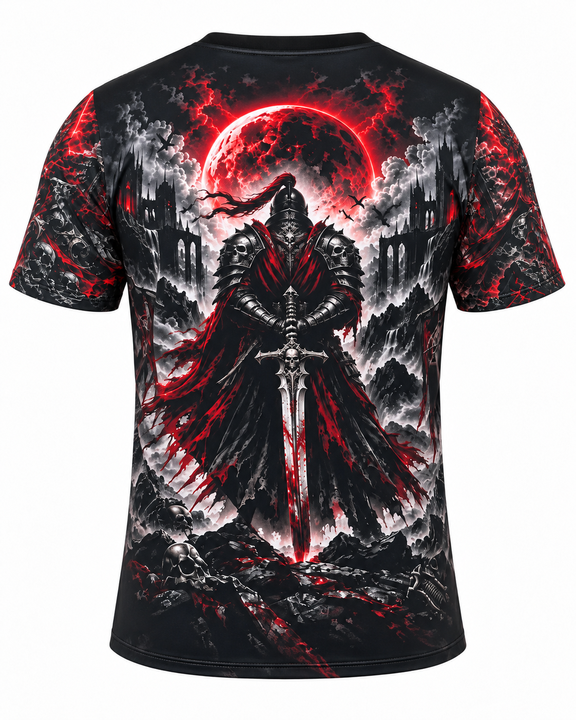 Camiseta Caveira Guerreira