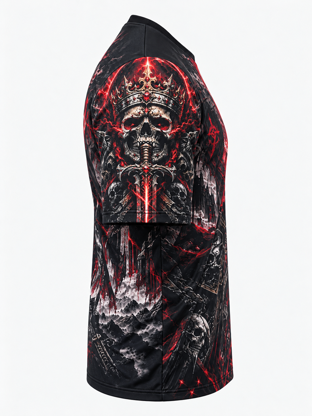 Camiseta Caveira Guerreira
