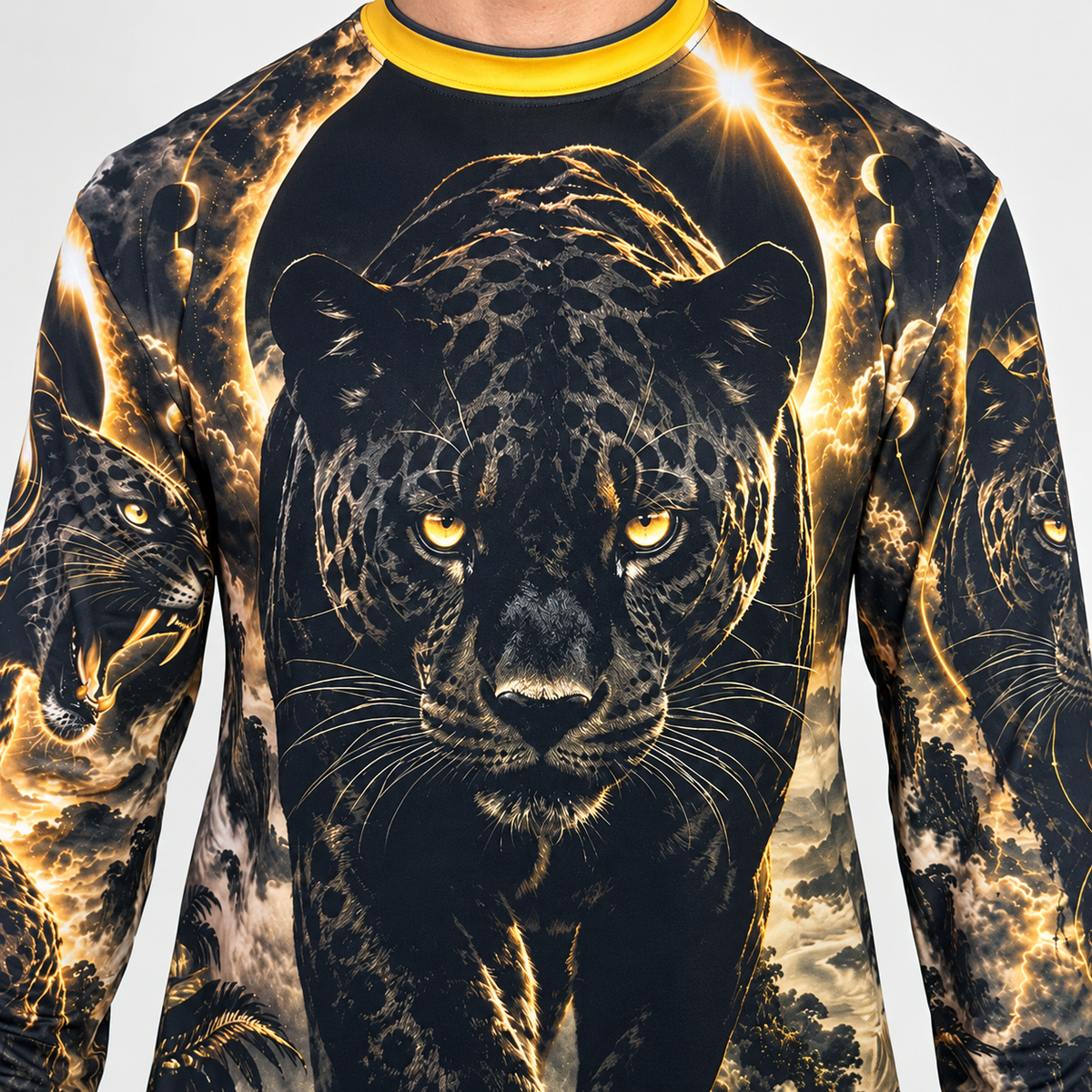 Camiseta Manga Longa Jaguar