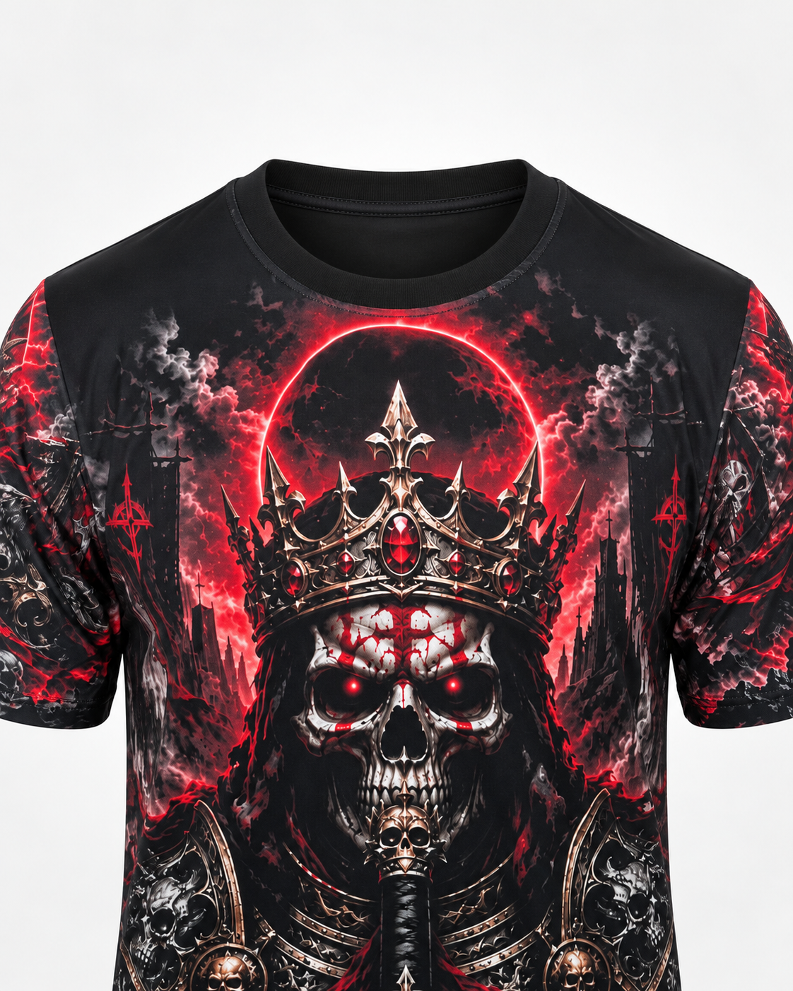 Camiseta Caveira Guerreira