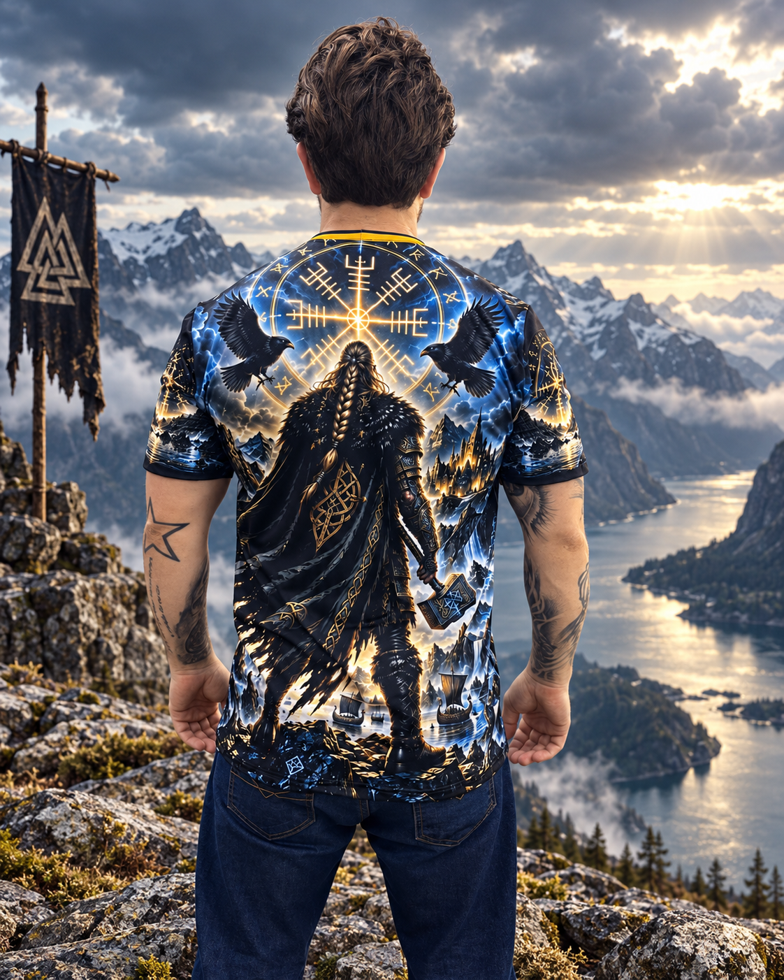 Camiseta Guerreiro Nórdico