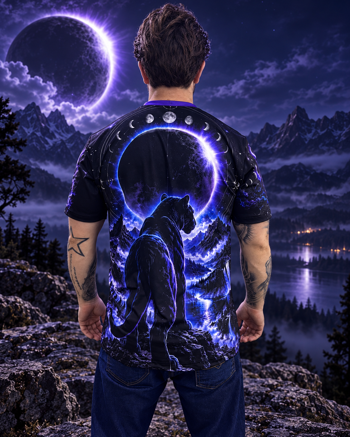 Camiseta Pantera Negra