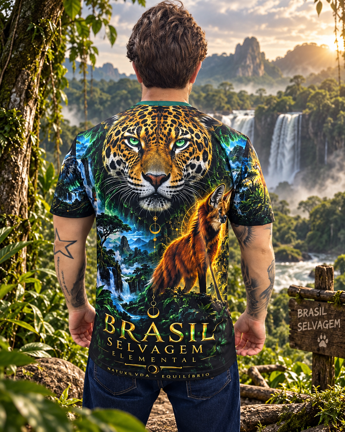 Camiseta Brasil Selvagem