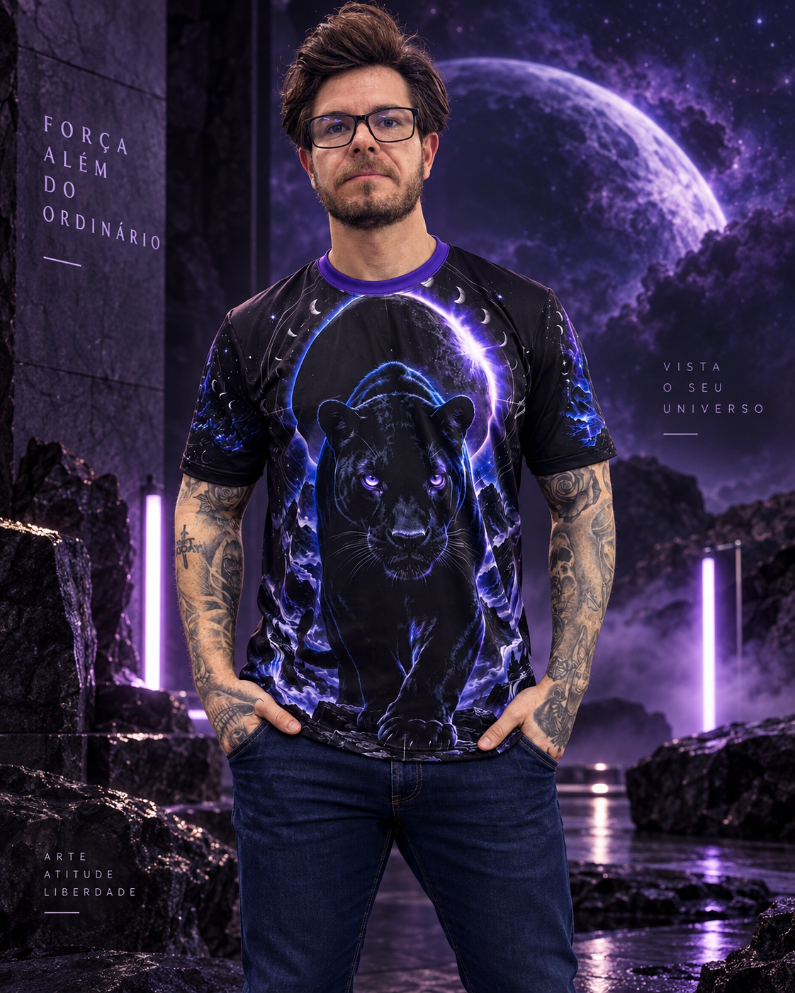Camiseta Pantera Negra