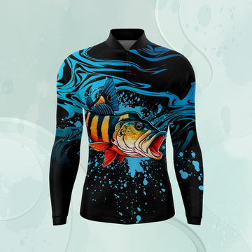 Camiseta de Pesca com Proteção UV (Tucunaré)
