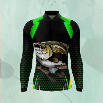Camiseta de Pesca com Proteção UV (Robalo)