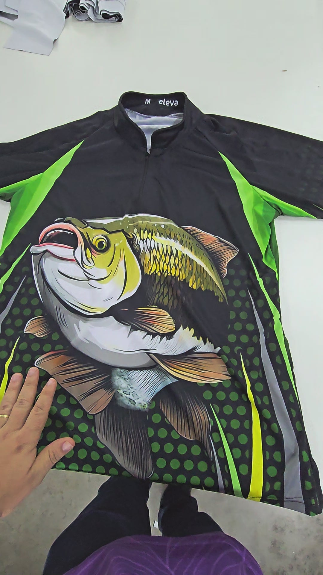 Camiseta de Pesca com Proteção UV (Robalo)