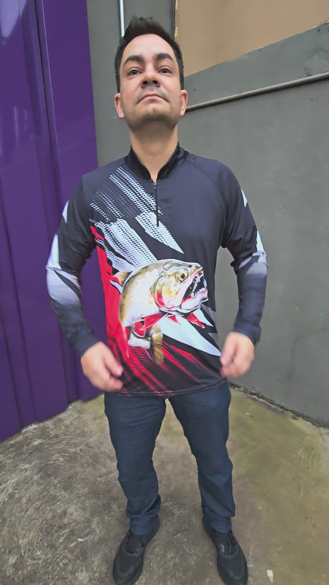 Camiseta de Pesca com Proteção UV (Traíra)